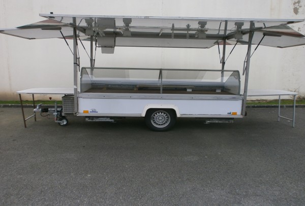 Remorque-magasin ETAL 3m REFRIGEREE